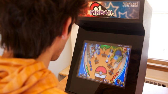 This Impressive Custom-Built Arcade Machine Was Specially Designed For Pokémon Pinball