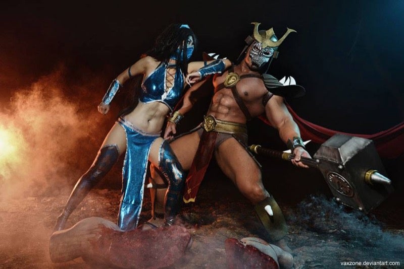 Enormous Muscles Sure Help with Cosplay