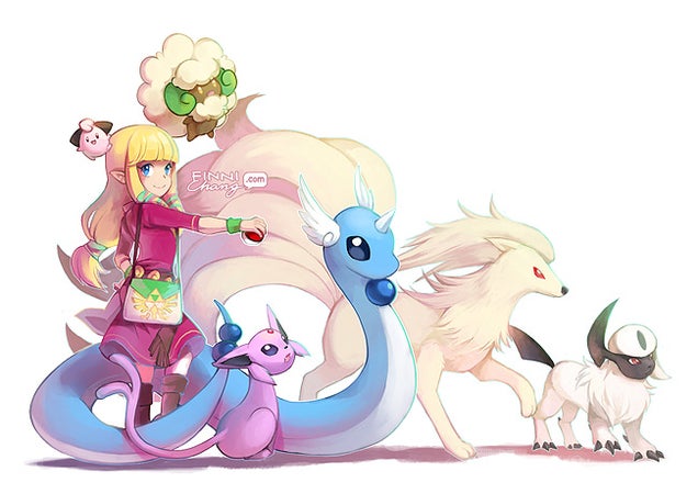 Zelda X Pokémon, If It Looked Like This, Would Probably Shift A Unit Or Two