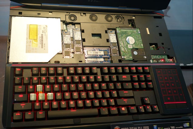 This Gaming Laptop With a Mechanical Keyboard Is So Gleefully Insane