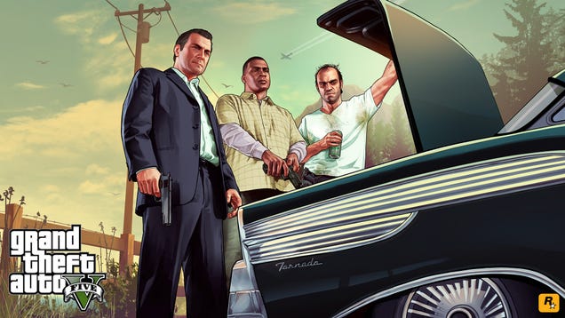 Fantastic Grand Theft Auto V Art Brightens Up Your Monday Morning