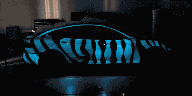 Electroluminescence Car Vinyl