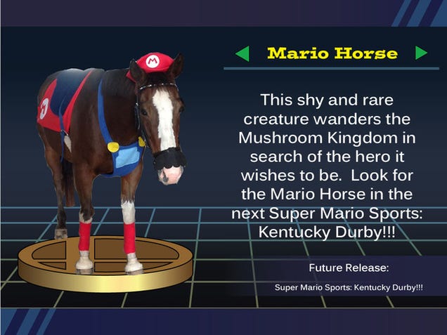 Kotaku 'Shop Contest: Mario Horse: The Winners
