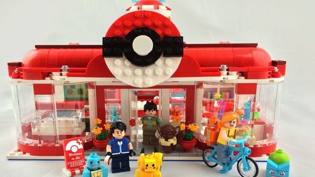 LEGO Pokémon Center Has All The Goodies A Trainer Needs