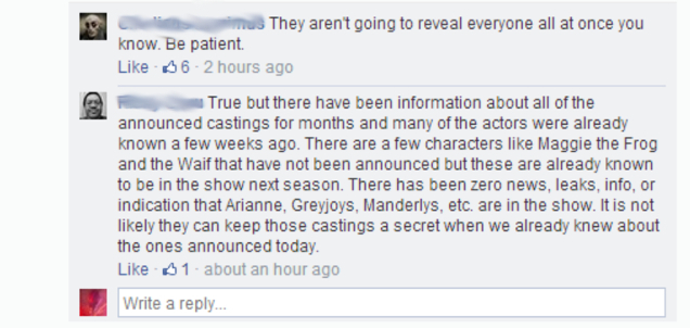 Uh-oh, Game Of Thrones Might Be Omitting A Very Important Character