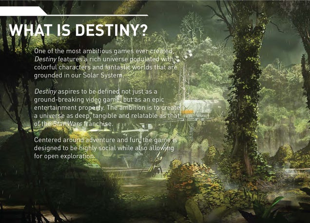 Story Details & Art Leak From Bungie's Next Game, the Sci-Fi Epic Destiny