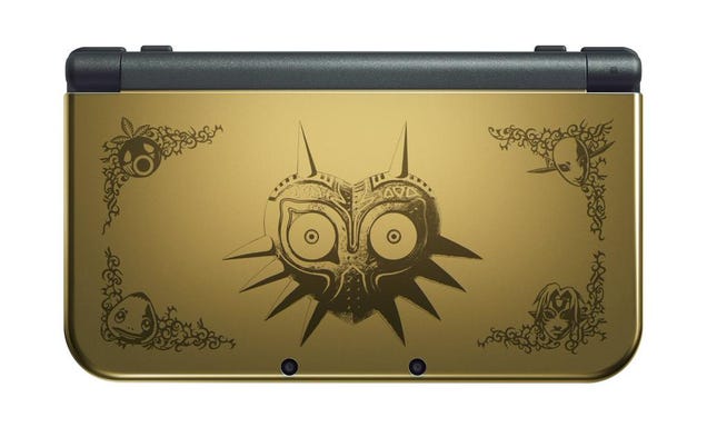 La New Nintendo 3DS XL edición Majora's Mask es una preciosidad