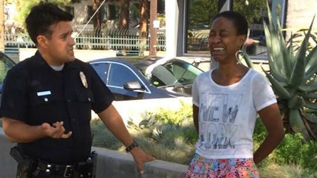 Django Unchained Actress Accosted by LAPD After Kissing White Husband