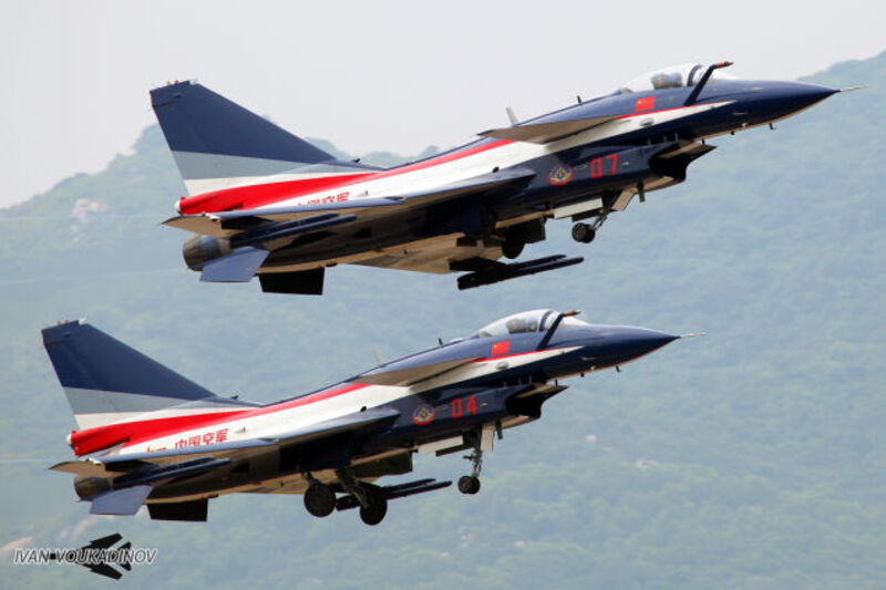 Amazing Photos Of China's Newest Stealth Jet Show Growing Air Might