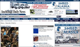 Sarah Palin's Contextual Ads Don't Lie