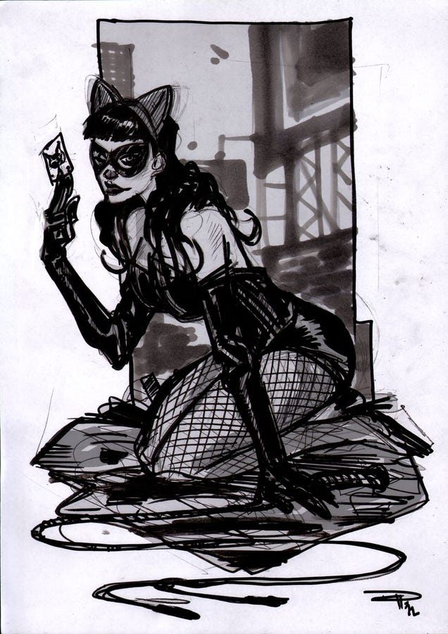 New scenes from Rockabilly Batman make us scream, WHY ISN'T THIS A BOOK YET?