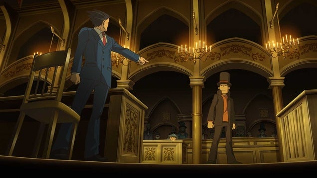 Here's What You Get For Beating Professor Layton vs. Ace Attorney