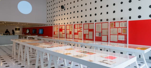The History of Modern Type Design Plastered All Over a Single Room