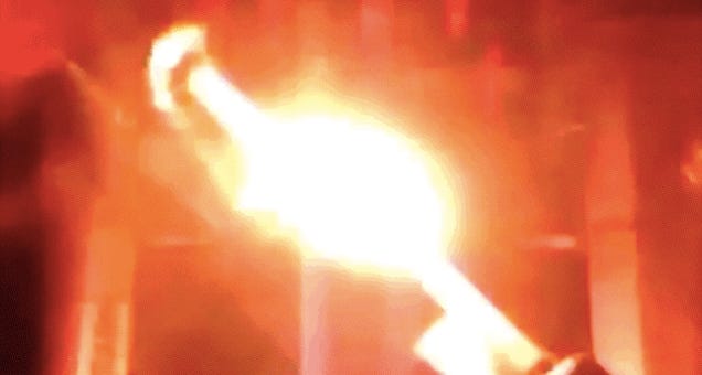 This ISS Experiment Looks Like A Miniature Star Factory