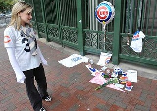 'Shrine To Futility' Growing Outside Of Wrigley Field