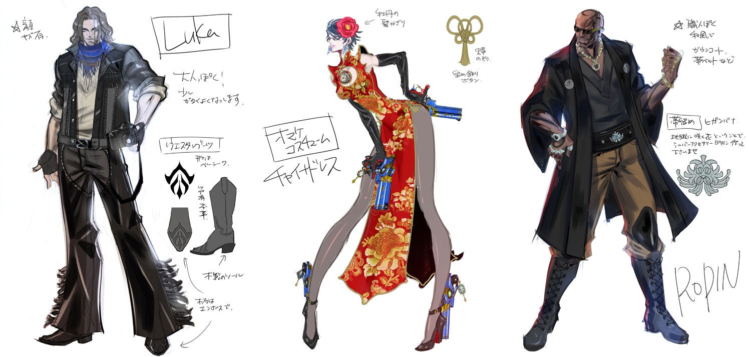 bayonetta concept art bayonetta concept art