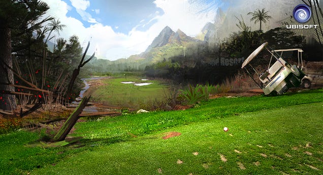 Early Far Cry 3 Concept Art Shows Scrapped Ideas, Luxury Resorts And... Fun Parks