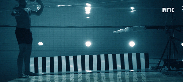 Video Shows How a Bullet Fired Underwater Doesn't Shoot That Far