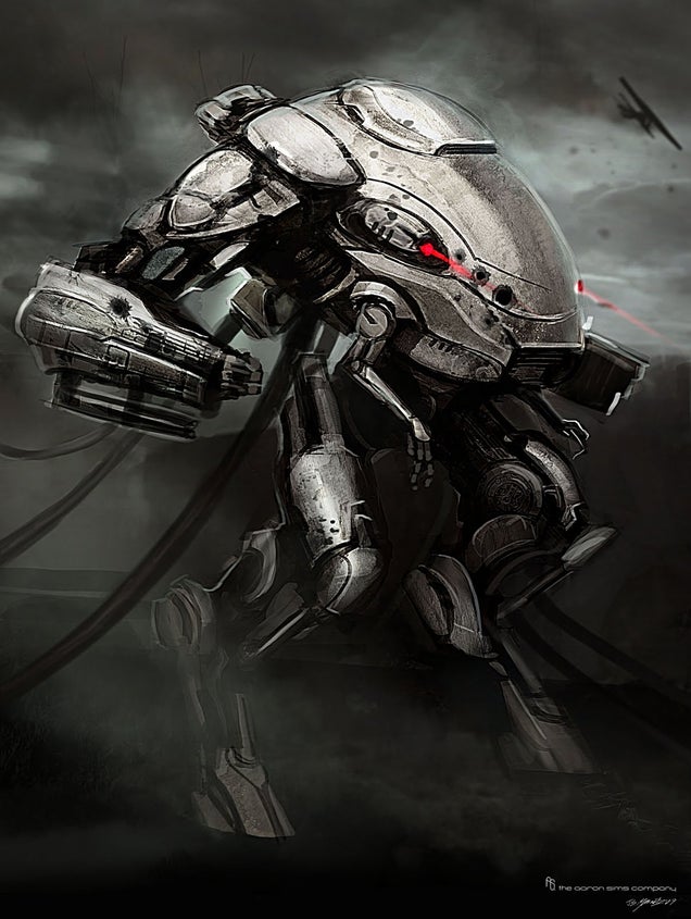 Sucker Punch concept art shows off Zack Snyder's samurai robot in exquisite detail