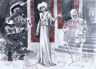 Concept art from the Sandman movie that never was