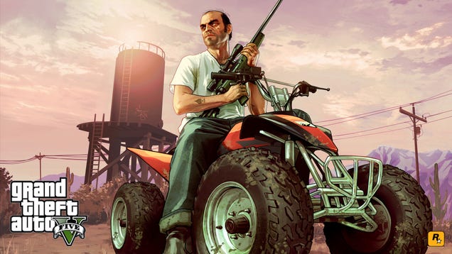 Fantastic Grand Theft Auto V Art Brightens Up Your Monday Morning