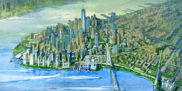 A Massive New Levee Could Add Two New City Blocks To Manhattan
