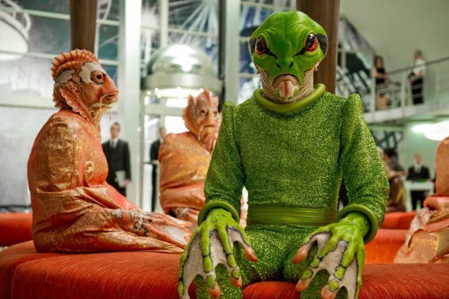 Every one of Rick Baker's aliens from Men In Black III is a work of art