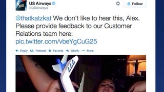 US Airways Tweets Out Photo Of Model Airplane In Woman's Vagina [NSFW]