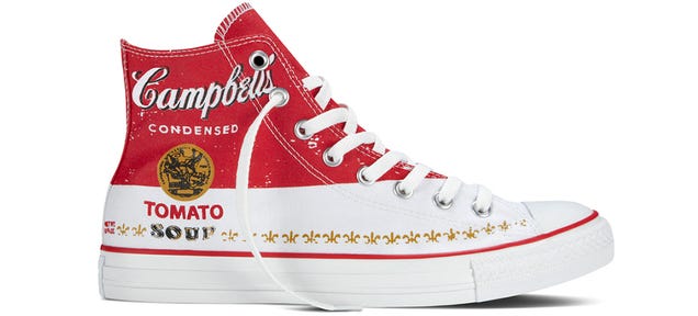 Converse Is Now Wrapping Its Sneakers In Andy Warhol's Art