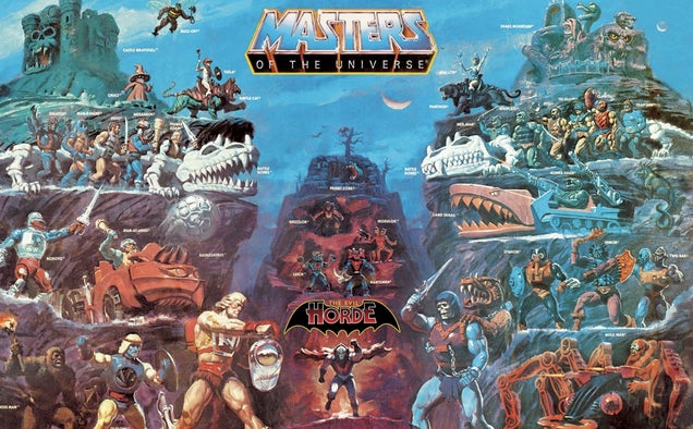 Masters of the Universe toy art will make a He-Man out of you