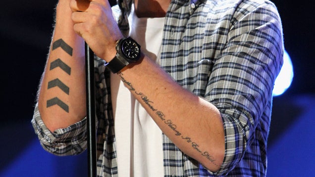 The Ugliest Tattoos of One Direction