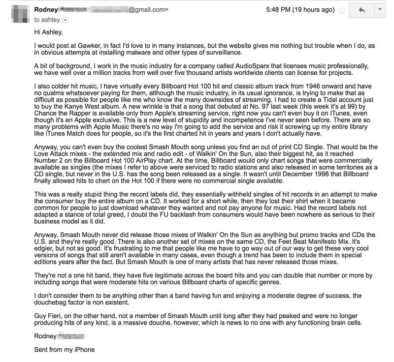 Smash Mouth Fans Speak Out