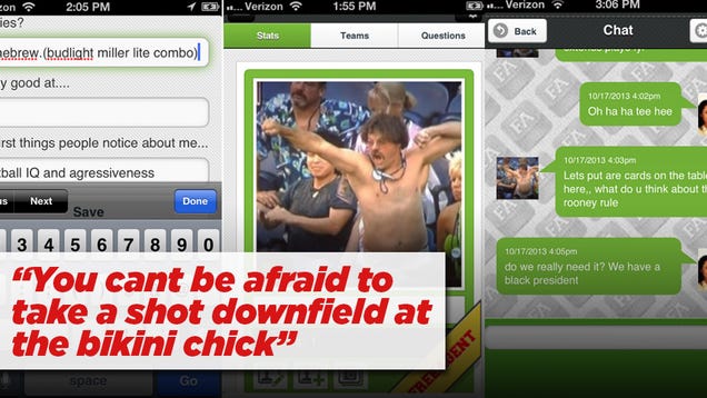 One Man's Epic Review of a "Match.com for NFL Fans"
