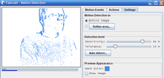 motion detection webcam