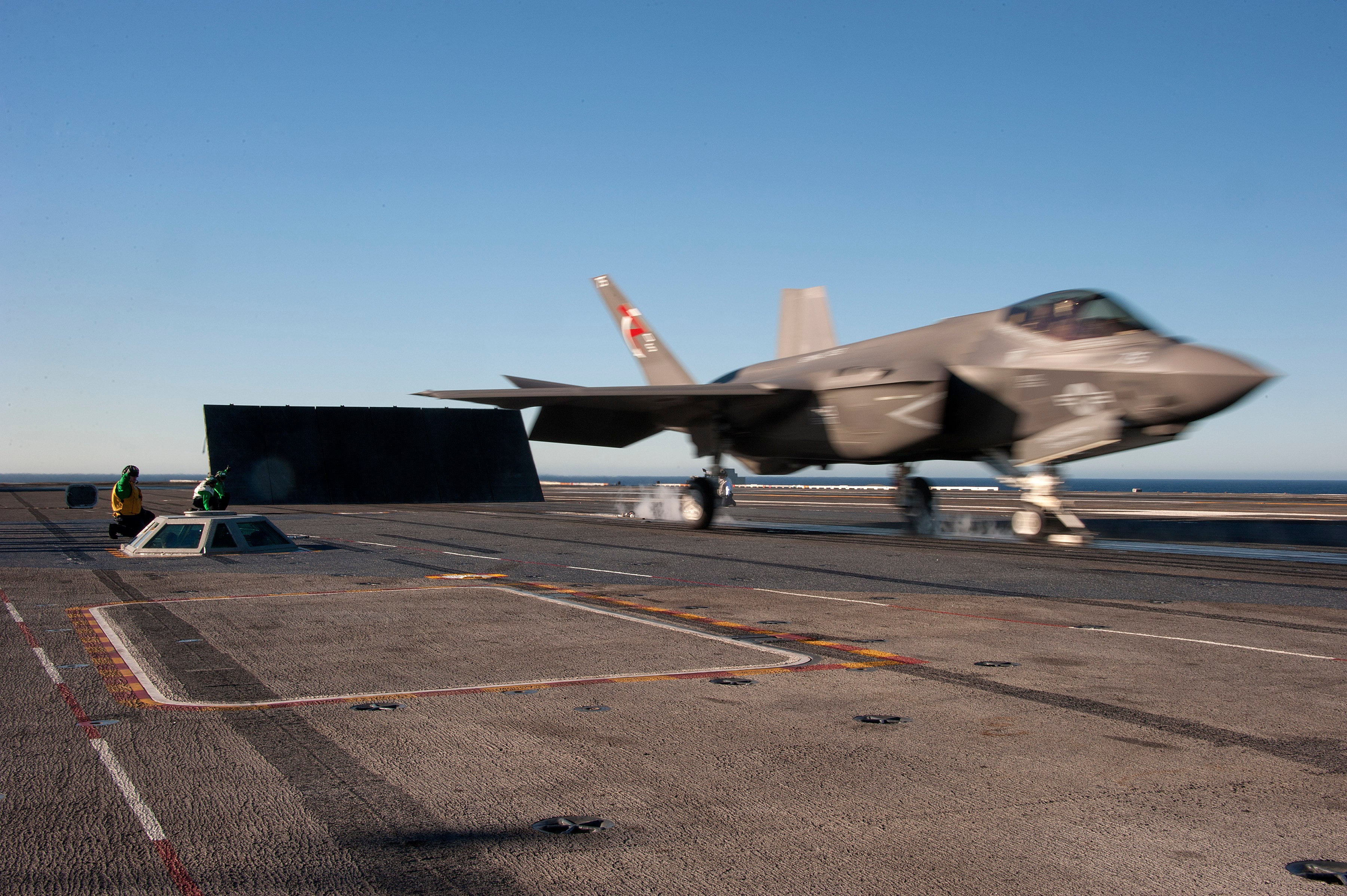 Week One Of The F-35C's Initial Ship Trials In Stunning Photos - US Navy