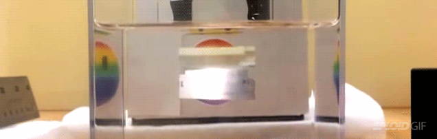 Magic material is both a reflecting mirror and a see through window