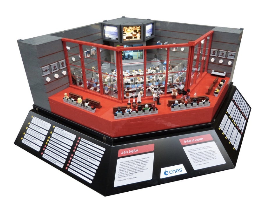 The European Space Agencys Jupiter Mission Control Made Of Lego