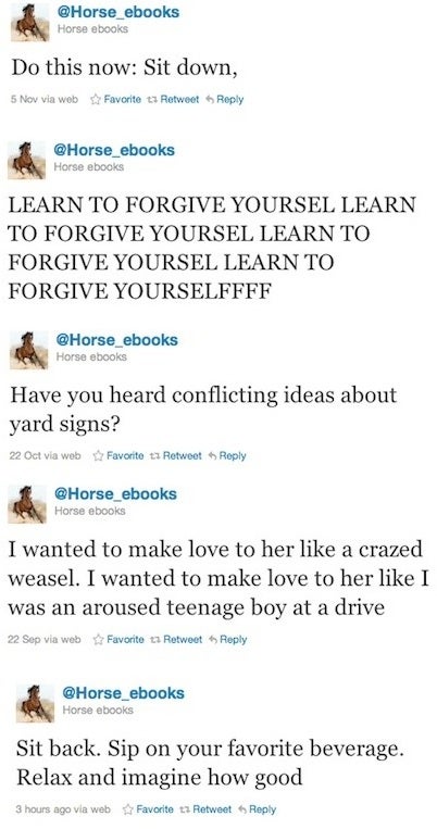 How I Found the Human Being Behind Horse_ebooks, The Internet's Favorite Spambot
