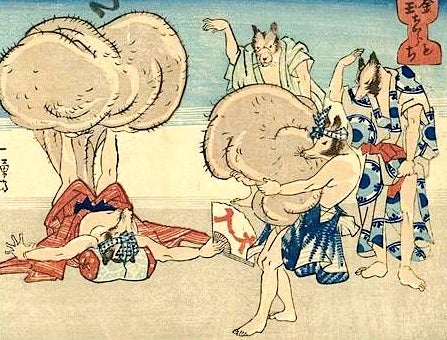 The Raccoon Scrotum Monster, and Other Awful Creatures from 1800s Japanese Artwork (NSFW)