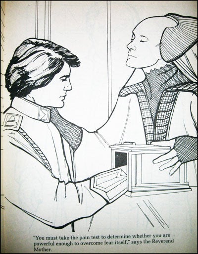 The kid-unfriendly coloring books of Dune
