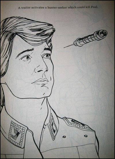 The kid-unfriendly coloring books of Dune