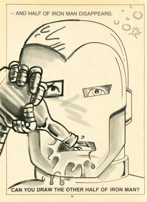 Completely insane Avengers coloring book asks kids to enter the maze in Hulk's pants