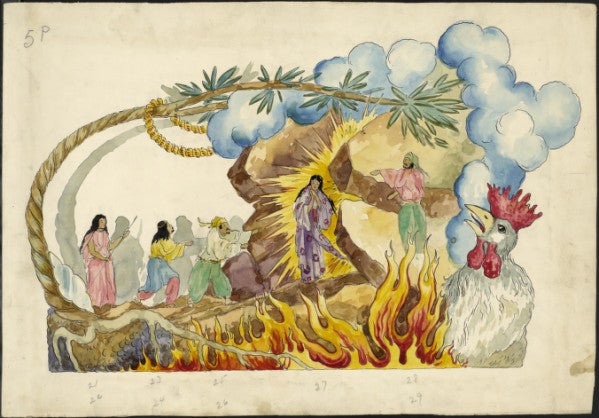 In the 1870s, Charles Darwin was the theme of a downright deranged Mardi Gras parade