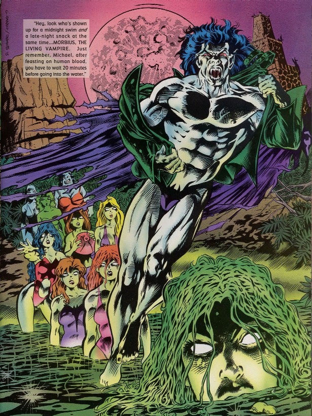 The non-stop erotic thrills of the 1990s Marvel Swimsuit Specials