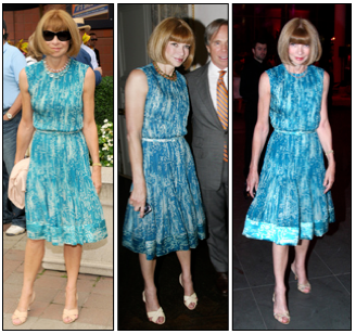 Anna Wintour Wears Same Dress (And Shoes) Three Times—What Is She Trying to Tell Us?