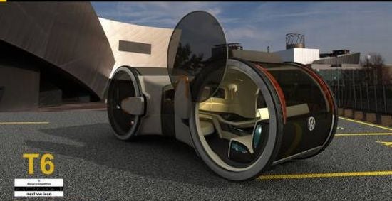 T6 Volkswagen Concept Car is an Office on Wheels