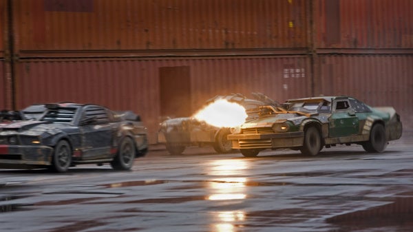 Death Race: Filmed by Running Cameras Over
