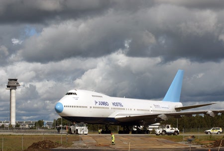 Jumbo Airplane Hotel Allows Mile High Club Experience on the Ground