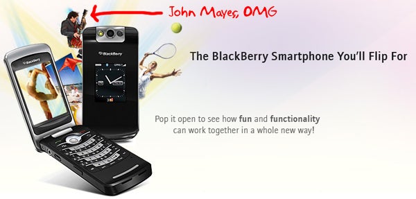 RIM Opens Up About BlackBerry Pearl Flip Phone