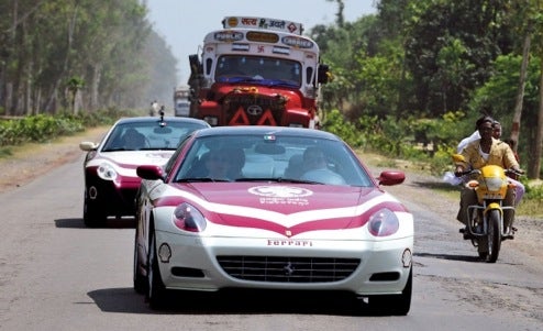 524 Magical Miles Across India...In A Ferrari